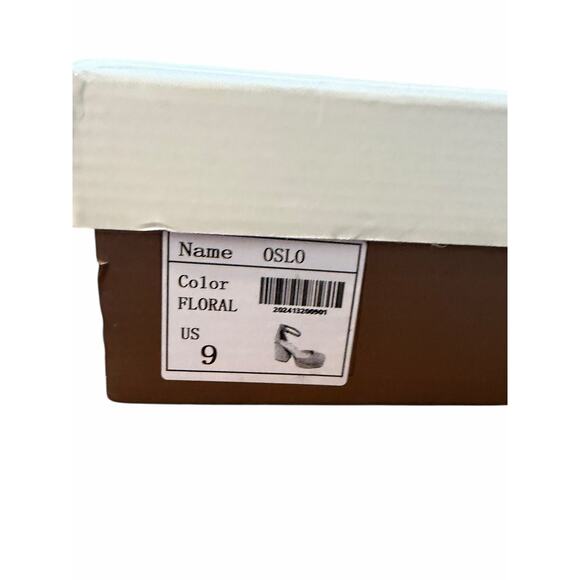 Oasis Society Oslo Floral Block Heel Shoes – Women’s US 9 – Ankle Strap - Picture 12 of 16